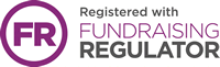 Registered with Fundrasing Regulator Logo
