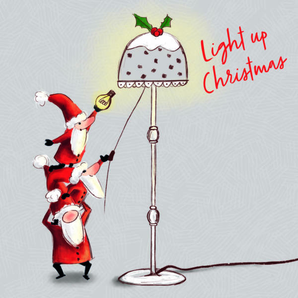 Light up Christmas - Christmas cards (pack of ten)